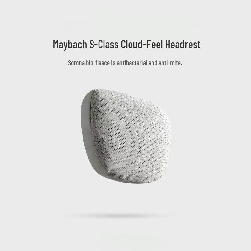 

Comfortable Neck and Lumbar Support Cushion for Car - Fits Xiaomi, Maybach, Mercedes, BMW 30x22 белый