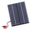 1/2 Pcs Durable 2W 12V Solar Panel Polycrystalline Silicon Lightweight Portable Charger Solar Charger Board Rock Climbing