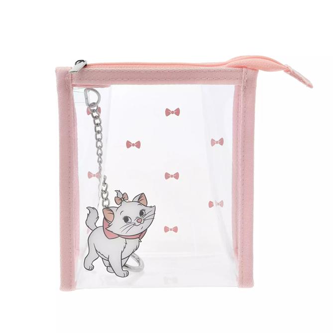 

DISNEY Мари Прозрачный чехол с карабином Япония НОВЫЙ Магазин Disney