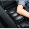 Leather Car Armrest Pad Covers Universal Center Console Auto Seat Armrests Box Pads Black Armrest Storage Protection Cushion