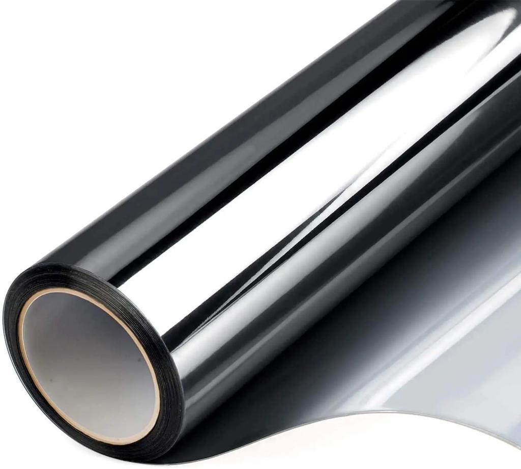 2/3/5 Meter One Way Mirror Window Film UV Blocking Glass Vinyl Heat Control Adhesive Film for Home Reflective Window Tint