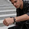 Fashion Men Anchor Bracelet With A Grade 4mm Thread 7 Colors Available Outdoor Cool Riding Sports Sweat Absorbent Rope Braslet