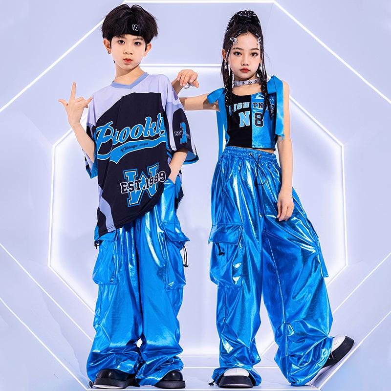 Kids' Hip-Hop Jazz Dance Costume: Trendy Boys' & Girls' Stage Outfit