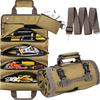 Electrician's Tool Storage Bag Roll-Up Multifunctional Canvas Hardware Tool Bag Oxford Cloth