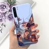 Für Oppo A91 Hülle Oppo Reno3 CPH2043 Niedliche Astronauten Cartoon Hülle Weiche TPU Handyhülle Für Oppo F15 Reno 3 OppoA91 Fundas Bumper