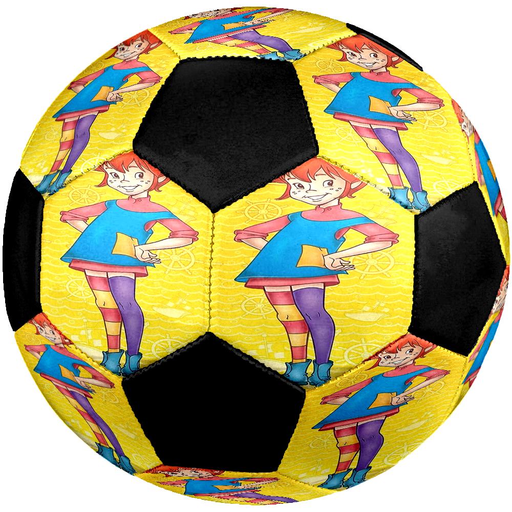 Pippi Longstocking Theme Size 5 Soccer Ball, Suitable for Both Indoor and Outdoor Matches, a Gift Suitable for Everyone.