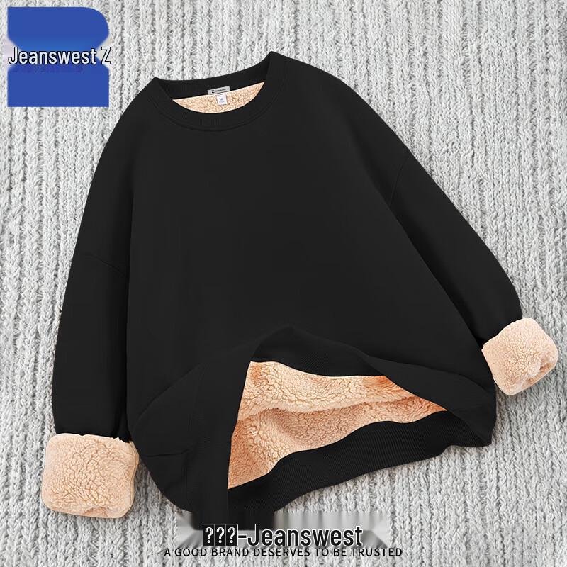 

Jeanswest Women s Lamb Fleece Loose Sweatshirt T1103 L
