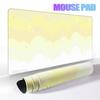 Pink Cloud Desk Mat Kawaii Large Mouse Pad XXL Cute Office Rubber DeskPad Extended Pads Gaming Keyboard Accessories Large Mats