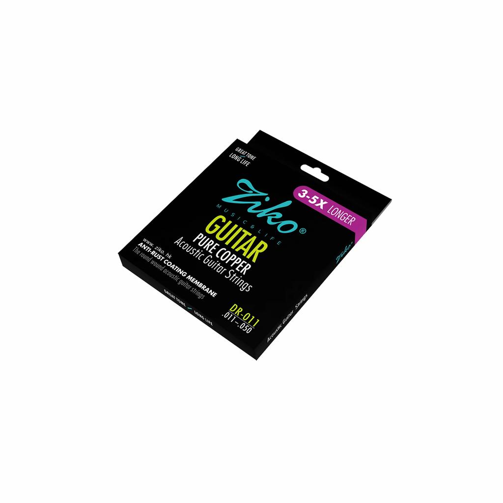 ZIKO Acoustic Guitar Strings High Quality Carbon Steel Hexagonal Alloy Beginners Professional Practice Folk Guitar Strings