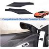 Inner Door A Pillar Lower Panel Trim Cover Compatible with Chevrolet Corvette C8 2020-2026, ABS Inner Door Panel Armrest Cover Trim, Inner Door Panel
