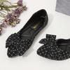 Fashion Ladies Shoes 2025 Hot Sale Shallow Women's Flats Fashion Butterfly-knot Daily Plus Size Color Matching Light Flat Low Heels