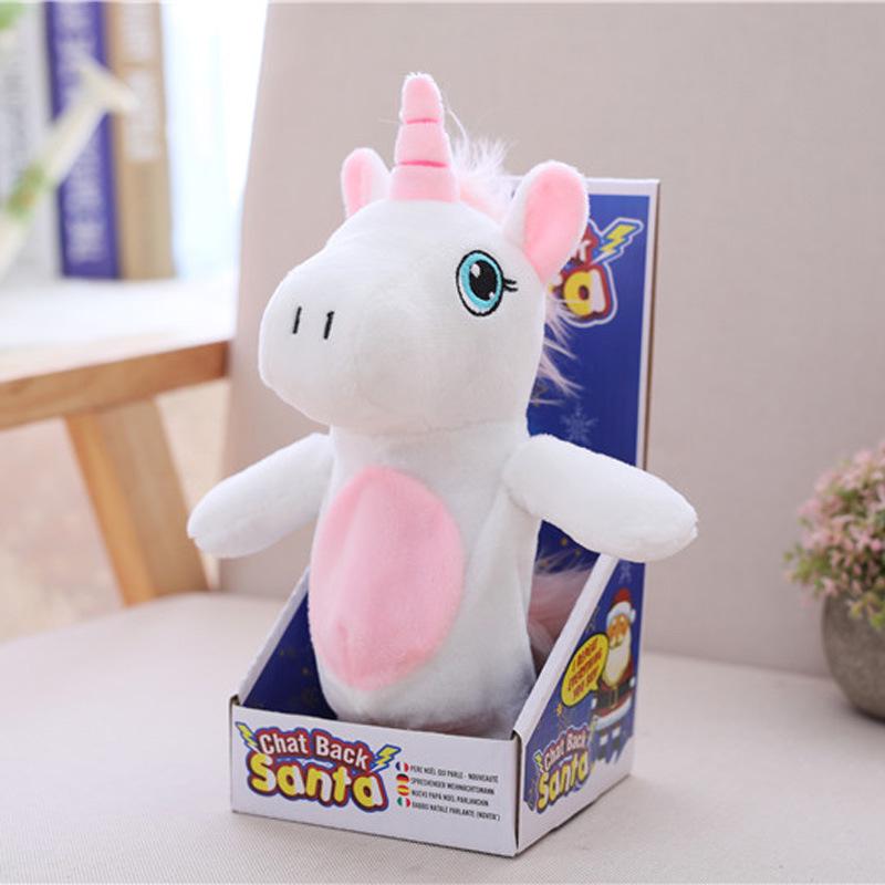 Interactive Talking Unicorn Plush Toy for Kids