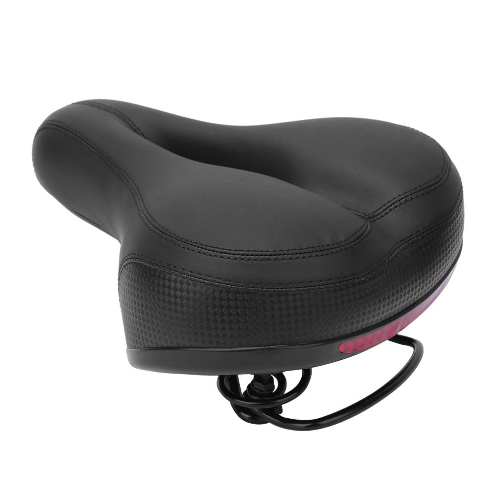 Soft Bike Seat Cushion Waterproof Comfortable Bicycle Saddle Replacement with Rain Cover