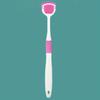 Gratte-langue en silicone - outil de soins bucco-dentaires pour adultes