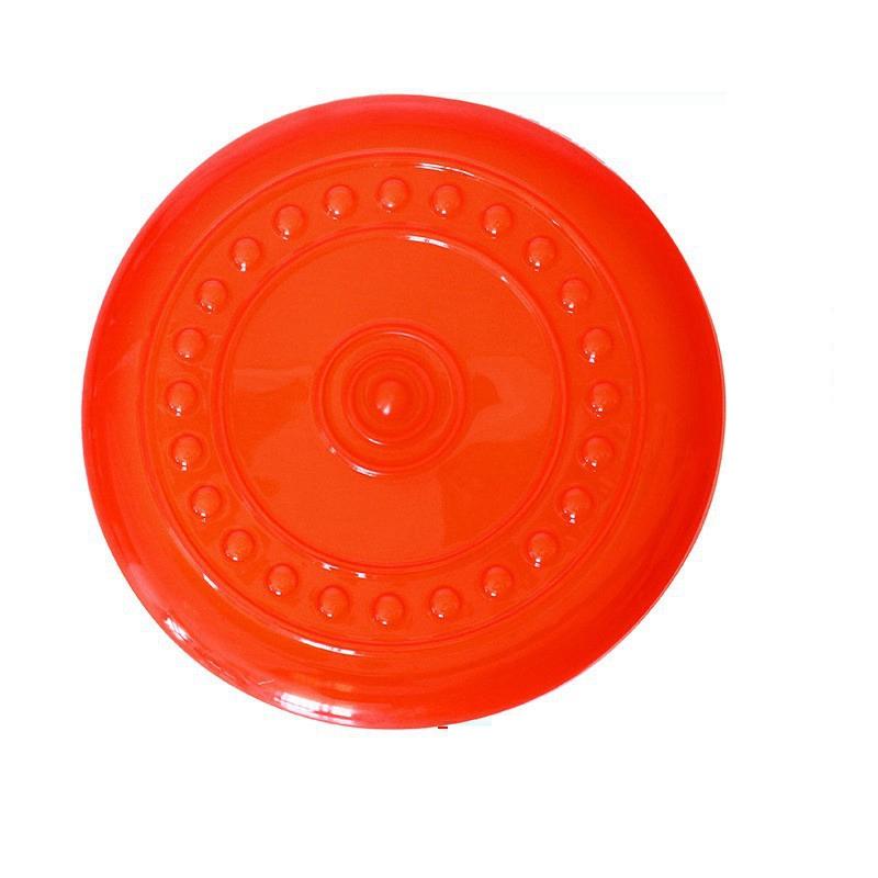 Pet Dog Discs Toy Dog Flying Discs Trainning Puppy Toys Rubber Fetch Flying Disc Training Dogs Chew Teeth Clean TPR Outdoor Pets