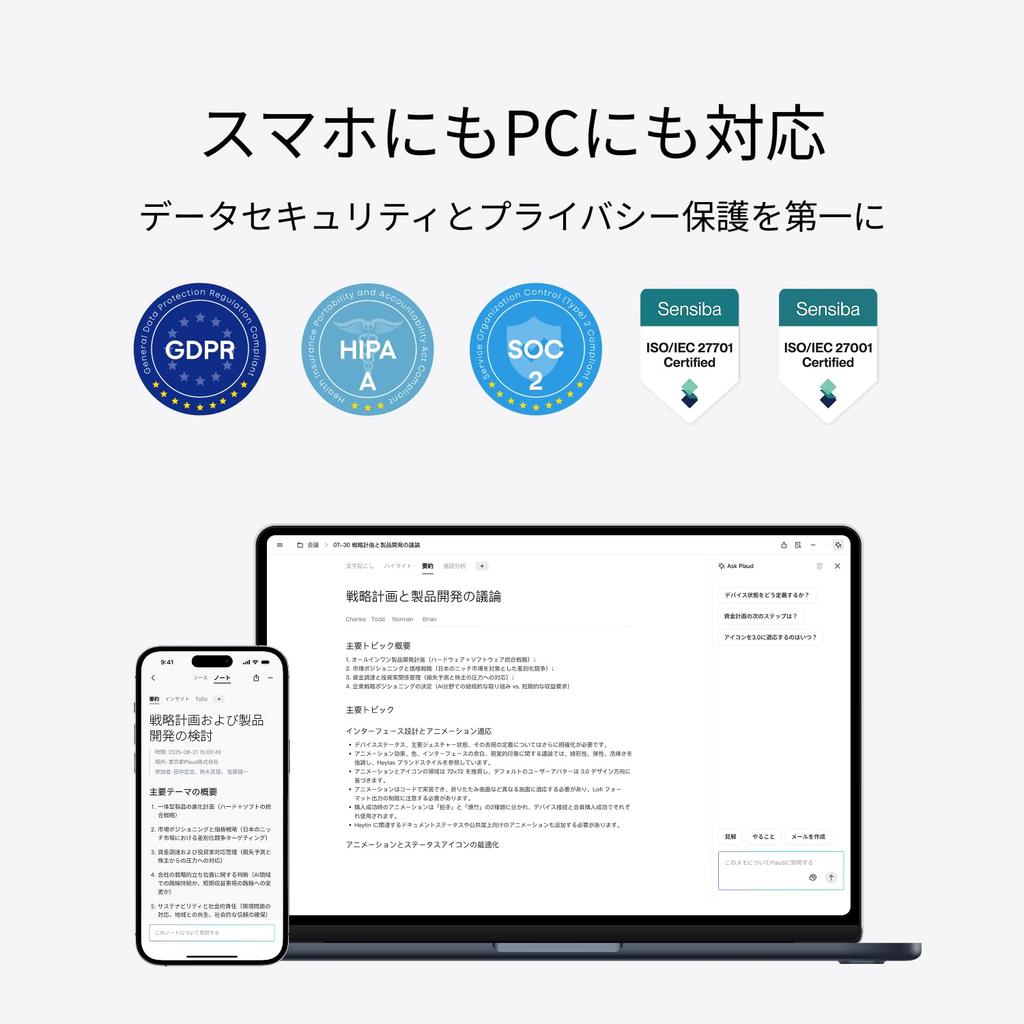 Plaud Note AI Voice Meeting Minute Automatic Transcription and Web Conferencing Multimodal AI Speaker 30 Hours of Continuous Call Multiple AI Model