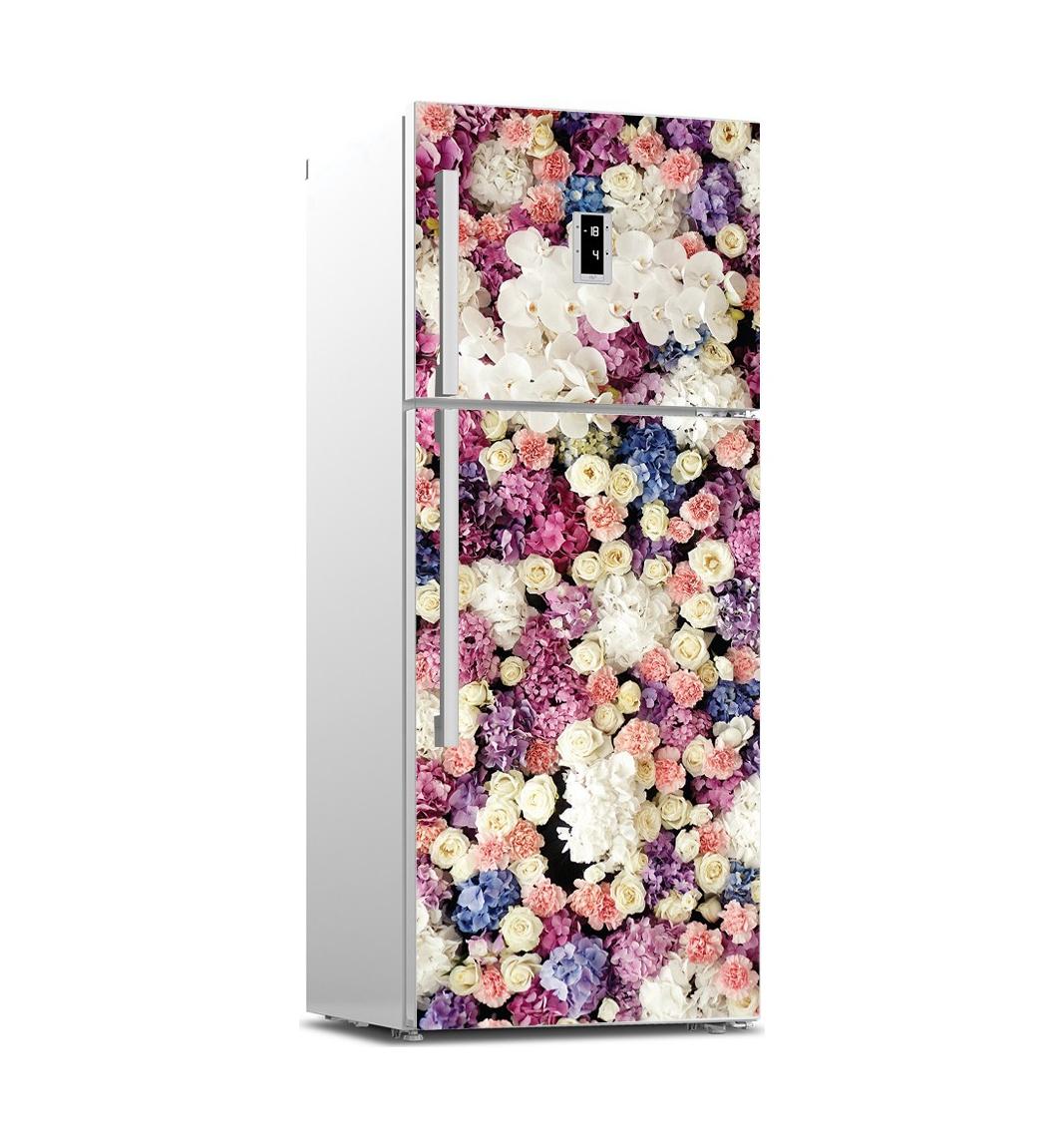 

39 стилей, красивые пейзажные наклейки на холодильник, крышка холодильника, дверная виниловая самоклеящаяся наклейка для декора кухонной мебели, наклейка для морозильной камеры, сделай сам 77X200cm(cut 2pcs)