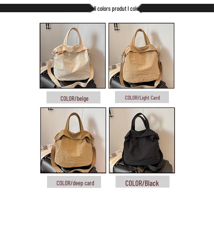 Women's Nylon Handbag - Casual, Versatile Large-Capacity Crossbody & Shoulder Bag