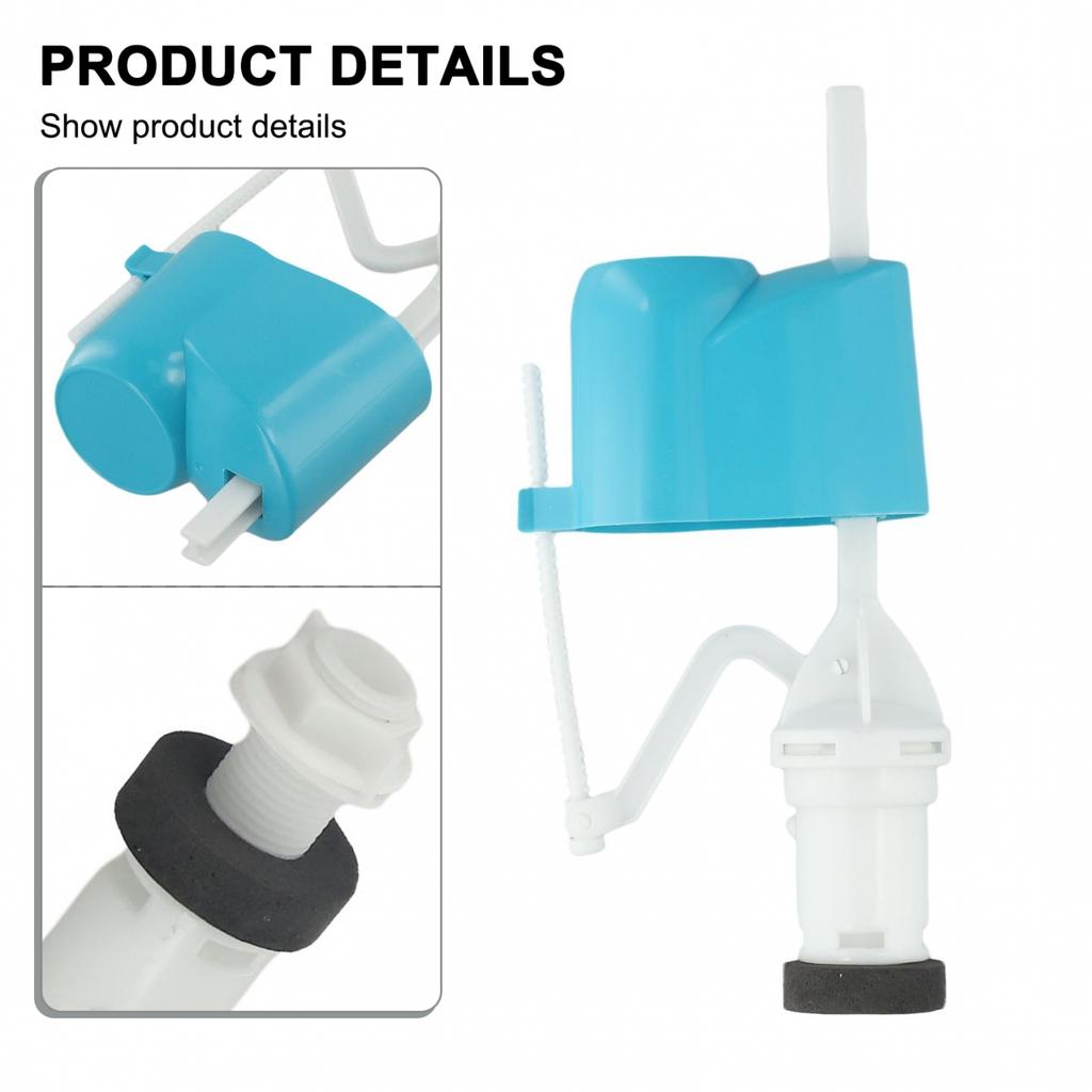 Compact Structure Horizontal Water Inlet Valve Toilet Tank Accessories