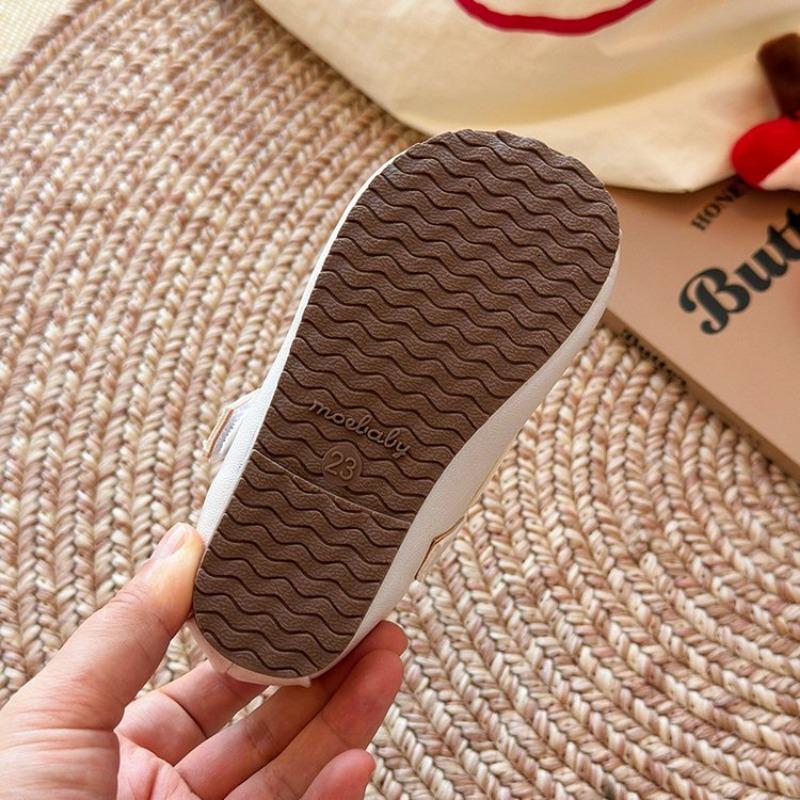 Mädchen Koreanischer Stil Kleine Lederschuhe Kinder Schleife Prinzessin Schuhe Leichte Mary Jane Schuhe Baby Mädchen Flache Einzelne Schuhe