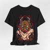 Inosuke Anime Grafik T-Shirt, Unisex Jersey T-Shirt, Demon Slayer Shirt, Manga Fan