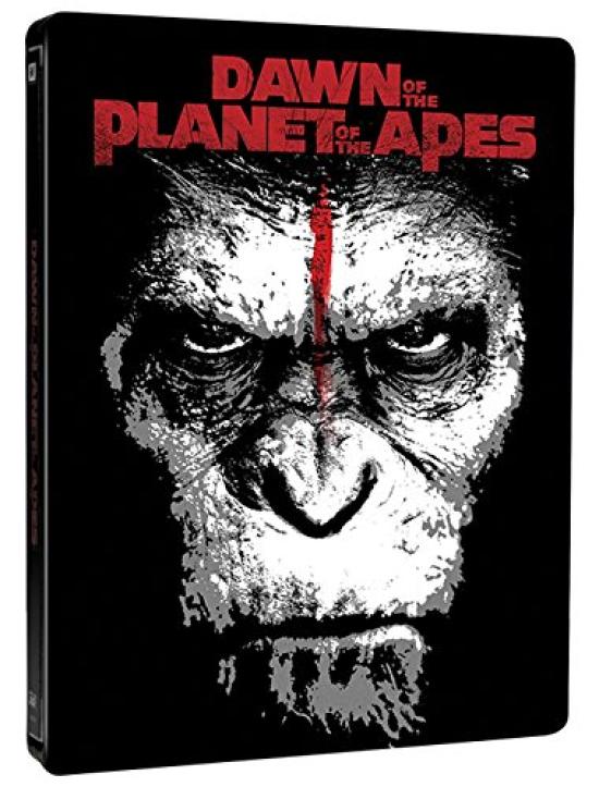 Dawn of the Planet of the Apes 3D 2D Set with Steelbook Edition of & Blu-ray (Limited 2,500 Sets) [Blu-ray]