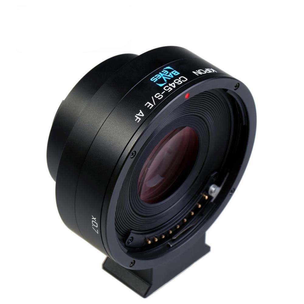 

KIPON BaveyesC645SEAF mount Equipped with AF function [CONTAX645-S/E 0.7x adapter] чорний