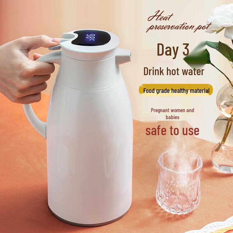 JEKO&JEKO 1.9L Digital Display Vacuum Flask