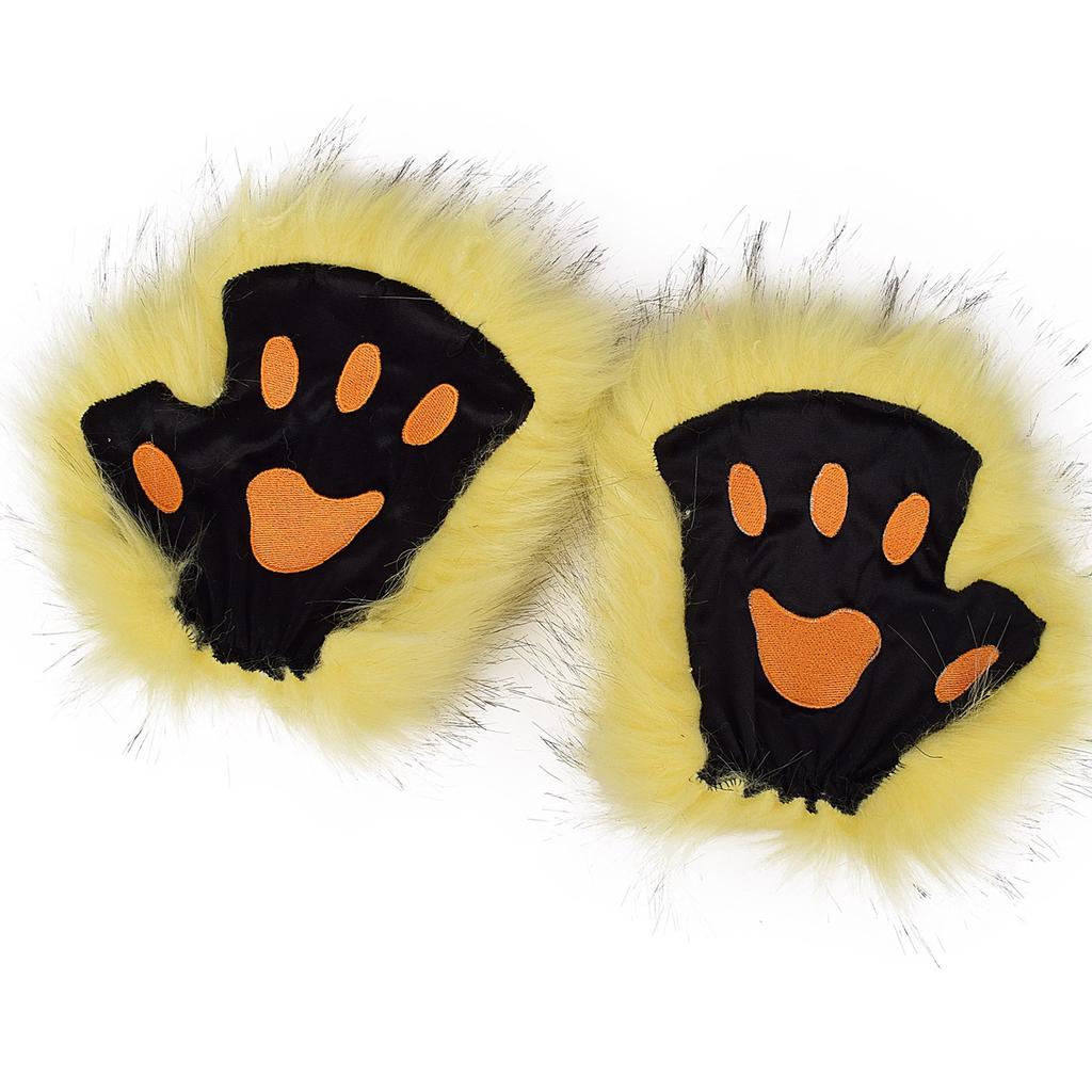 Duża Puszysta Łapa Cosplay Poduszeczki na Palcach Anime COSPLAY Halloween Fursuit Odgrywanie Ról Ręcznie Robione Rekwizyty Cosplay Anime
