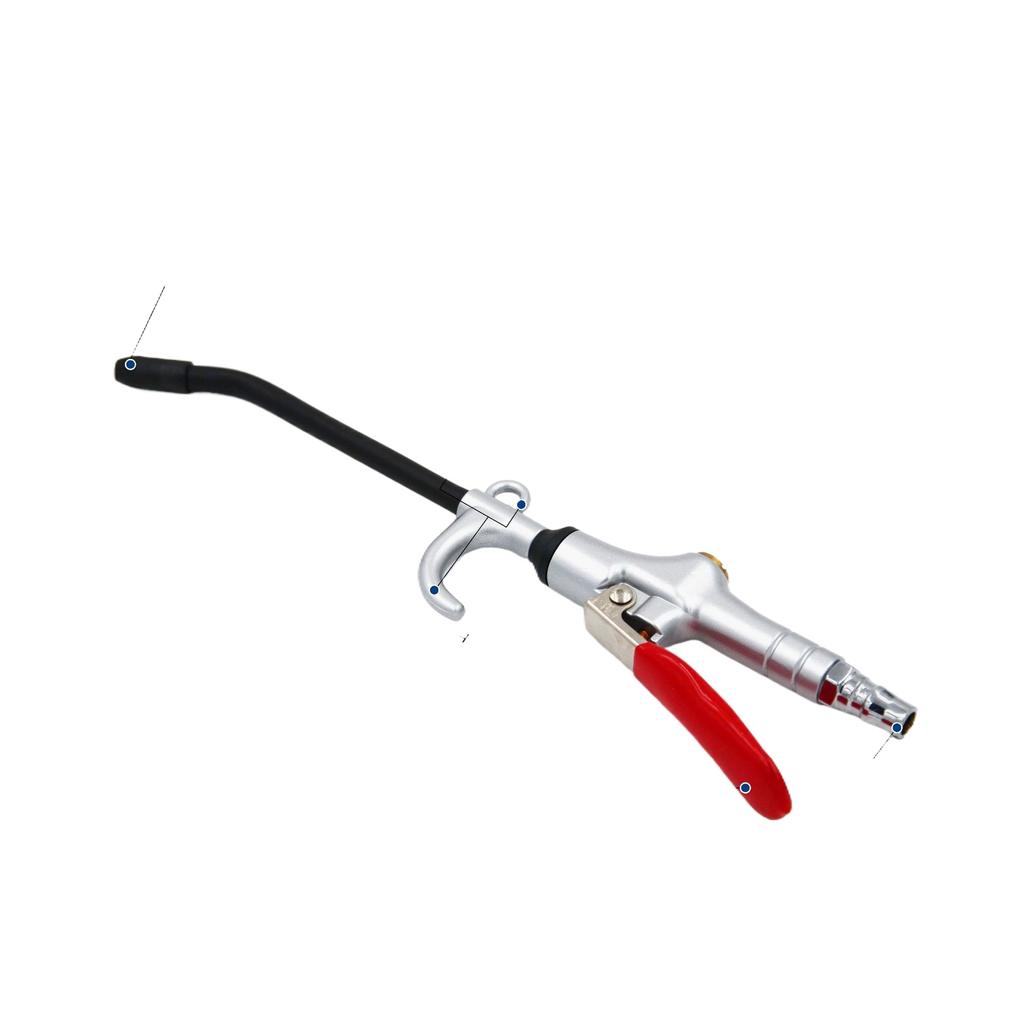 Industrial Pneumatic Blow Gun High Power Air Duster for Workshop Cleaning with Metal Nozzle