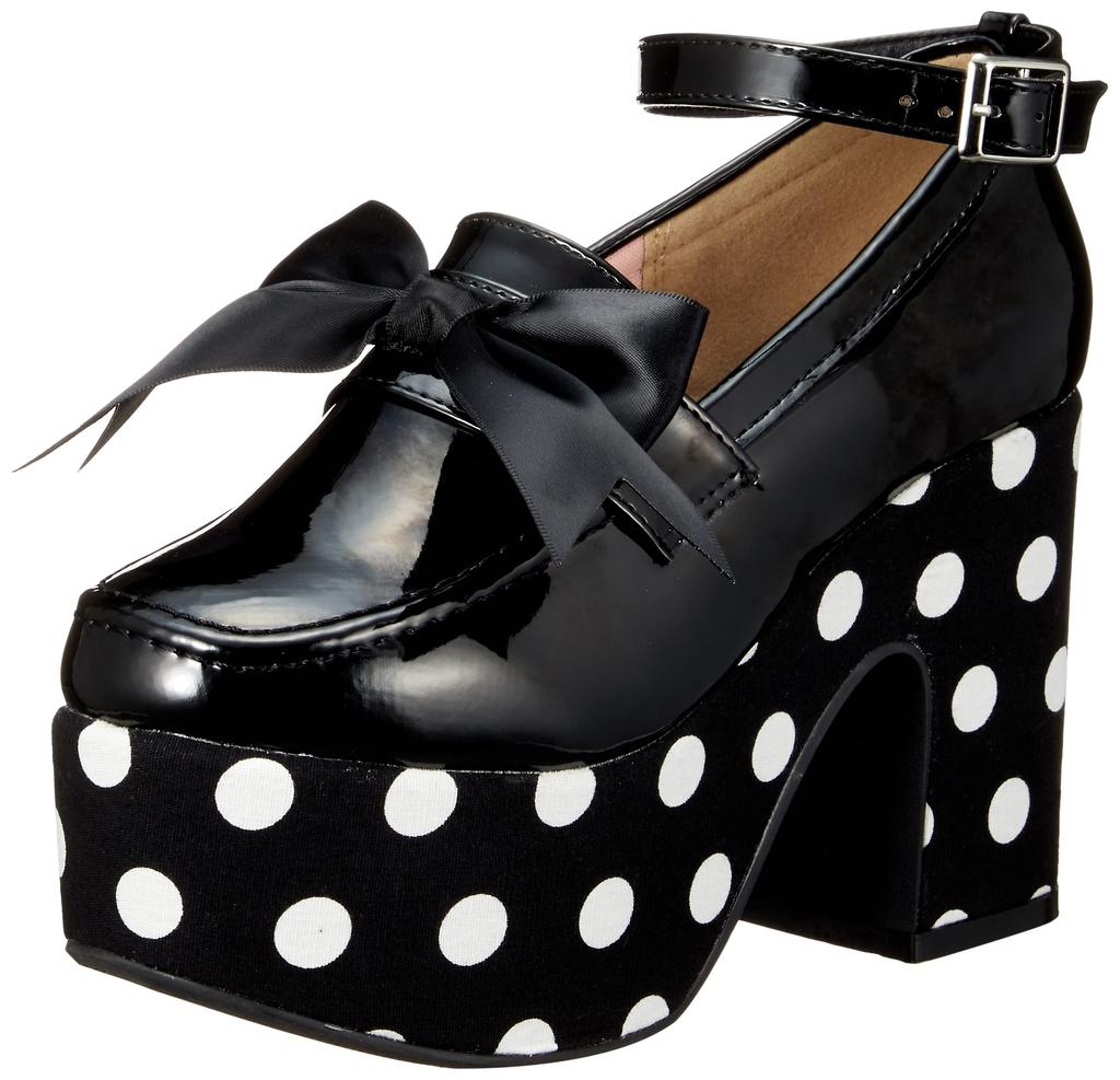 Yosuke Damenpumps, Schwarzes Lackleder, Größen 24.0cm-24.5cm, 4320015