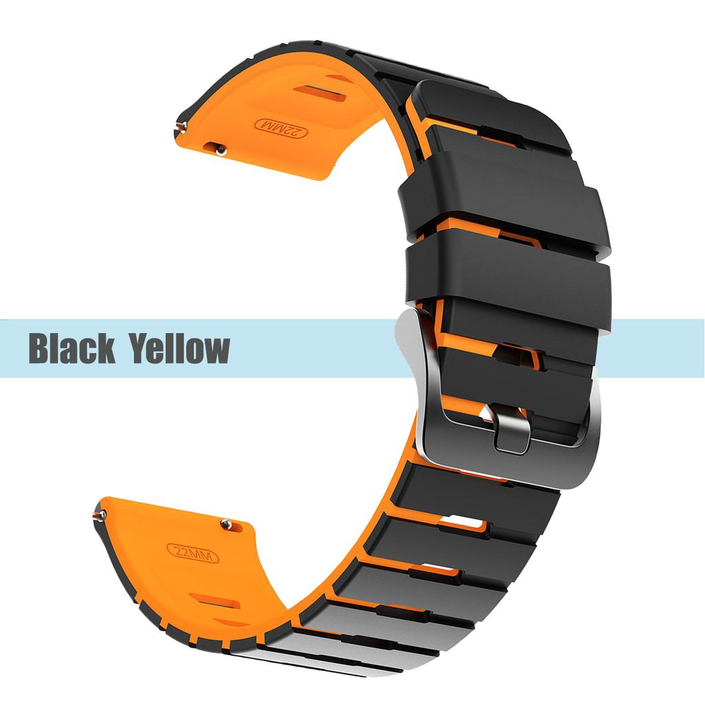 22mm Silicone Strap For Realme Watch S2 3 2 S/3 2 S Pro Sports Watch Band For COROS APEX 4 42mm Bracelet Smartwatch Wriststraps