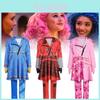 Lebhaftes Descendants 4 Cosplay-Kostüm Rotes Kleid für Kinder und Jugendliche Perfekt für Halloween-Partys