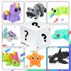 Mini Animal Set, 3D Printed Articulated Flexible Fidget Toy For Small Animals, Cute Animal Toys For Home, Office, And Decoration
