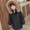 Winter Children's Clothing Boys Thick Warm Fashion Parka Jacket