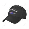 Baseballkappe Australien EST Unabhängigkeitstag Wilde Sonnenschutz Schirmmütze Verstellbar Outdoor-Kappen