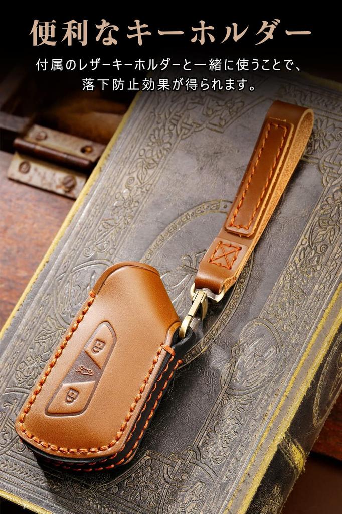 VW Key Case Volkswagen Car Smart Key Case Key Cover 3 Buttons Genuine Leather