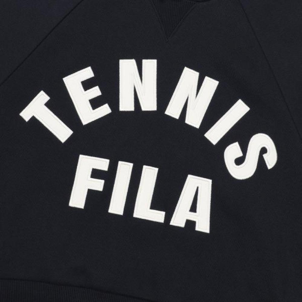 Fila Lettering Cotton Blended Hoodie