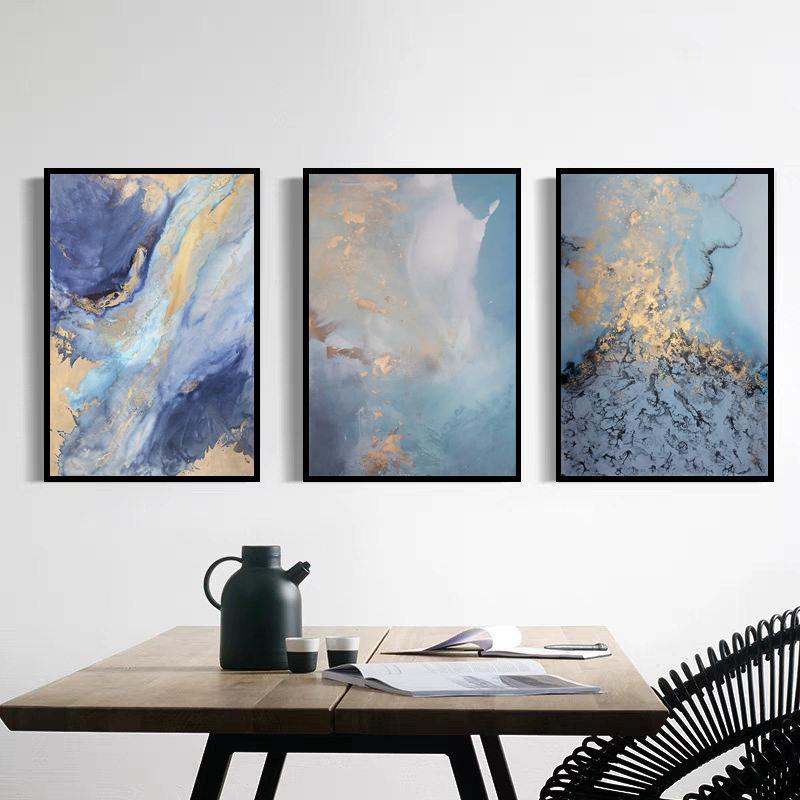 Paintings for Home Room Abstract Luxury Poster Frameless Wall Art Prints Modern Home Room Decor Picture Prints No Frame