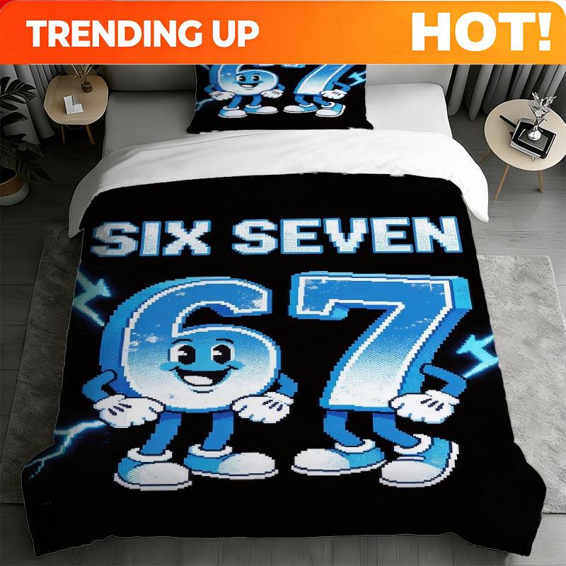 Customize 2/3pcs 67 Glove Printed Duvet Cover Set, Soft and Comfortable Polyester Fabric, Breathable and Skin-friendly, Suitable
