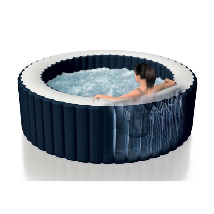 Aufblasbarer Whirlpool INTEX - Marineblau - 196 x 71 cm - 4 Sitze - Rund - 28430EX