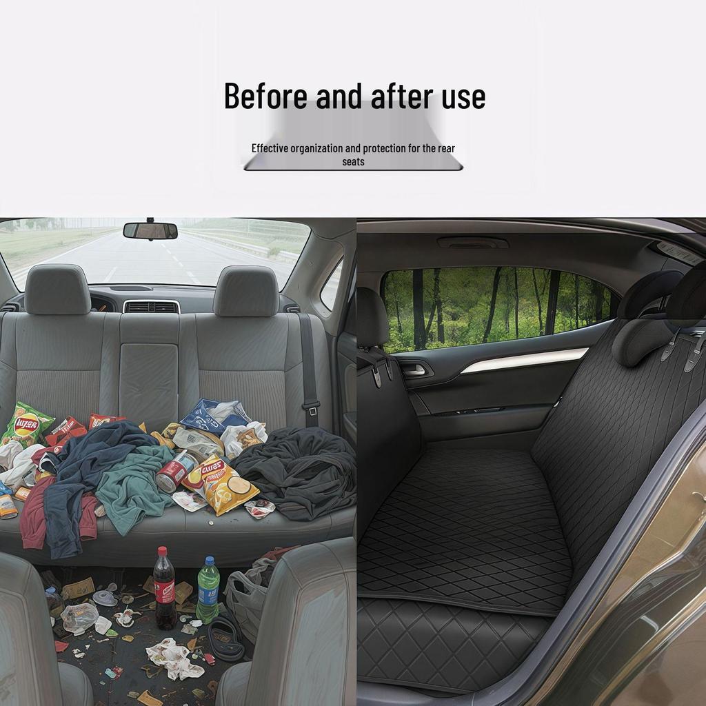 Waterproof Thickened Back Seat Dog Car Mat