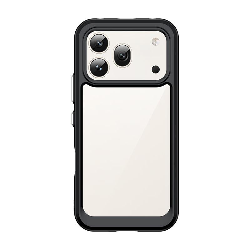 For Honor 600 Pro Cases Transparent Hard PC Phone Case For Honor 600 Pro Candy Color Frame TPU Silicone Shockproof Cover Bumper
