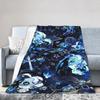 Warm Soft BlanketKids Decorative Shadow Milk Cookie Bedding Throws Run Kingdom Flannel Bedspread For Couch Trend Sofa Bed Cover