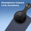 Phone Camera Polarized Lens Rotatable Design Simple Installation Professional Universal Clip Phone Camera Lens Attachment