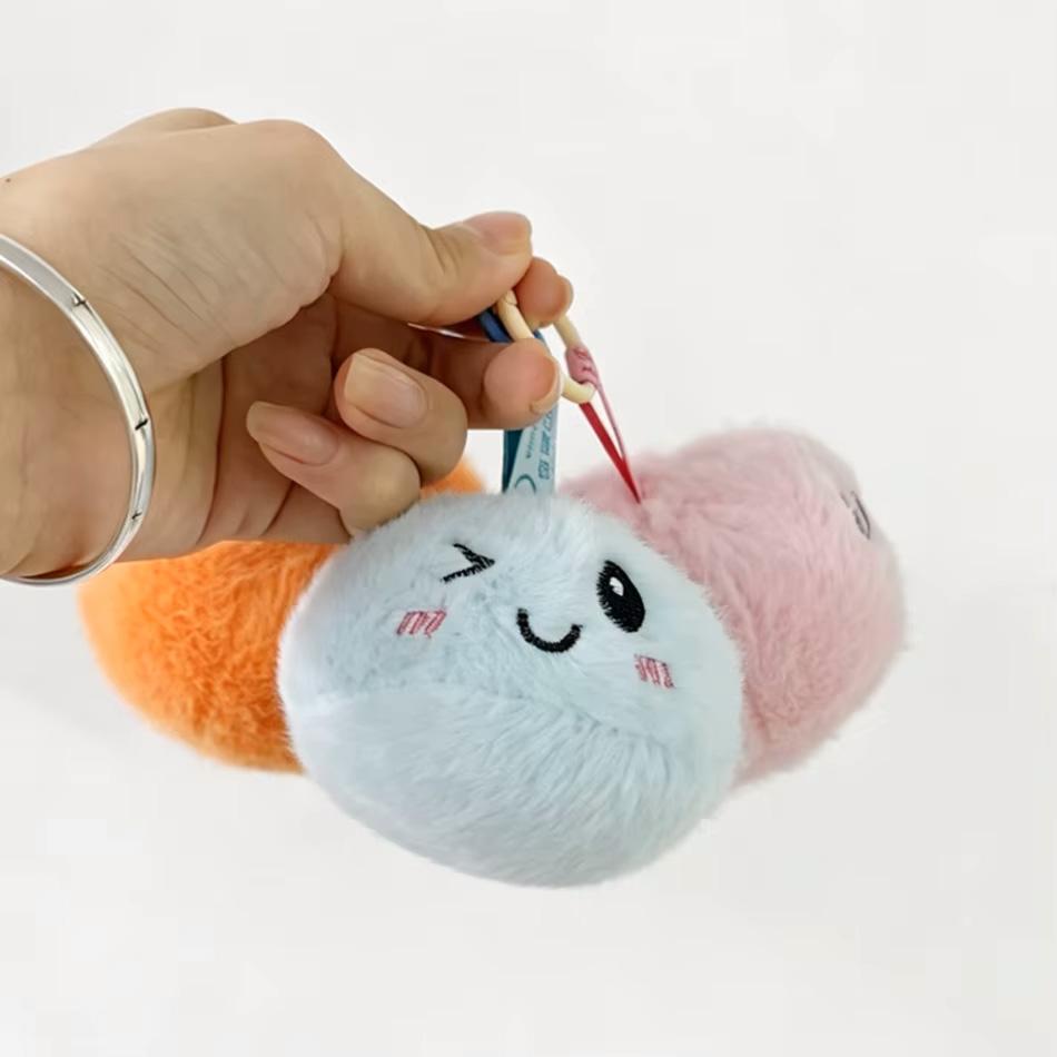 Simulation Dumpling Squishies Blind Box Plush ToyAnimated Characters Mysterious Surprise Box Keychain Children' Gift