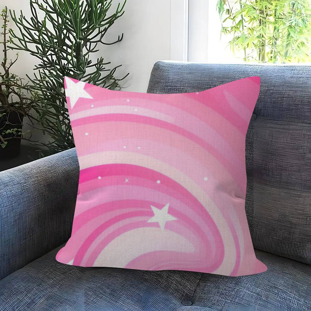 Beauty pink  Personalized picture text home decorative pillows Household Gifts 45x45cm
