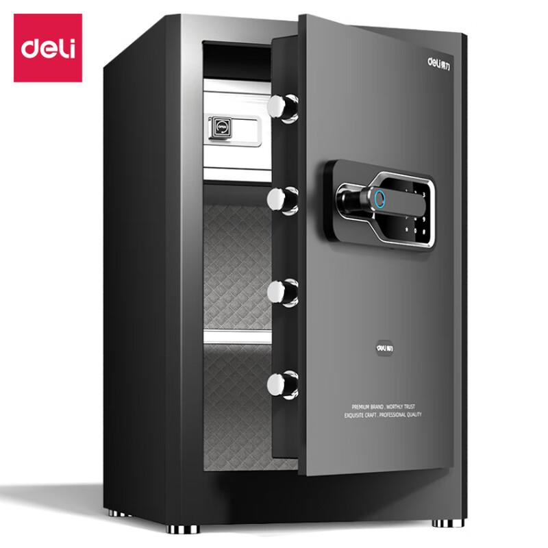 Deli AE131 Fingerprint & Key Security Safe