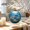 Festliche Unterwasserwelt Ornamente Ozean Weihnachtsbaumkugel Ornament Klares Acryl Meeresleben Leuchtende Miniatur-Kreaturen Dekorationen Hängende Dekoration