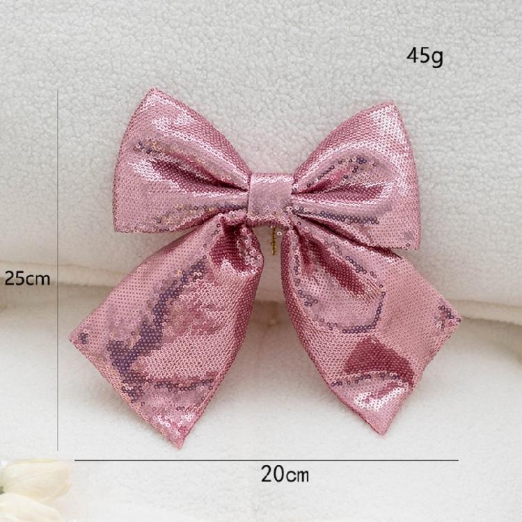 Colorful Fabric Bows Personalized Sequins Bowknot Accessories for Various Uses Elegant Butterfly Shape Jewelry Gift